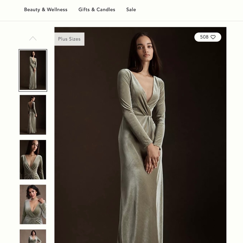 Velvet BHLDN Maxi Dress